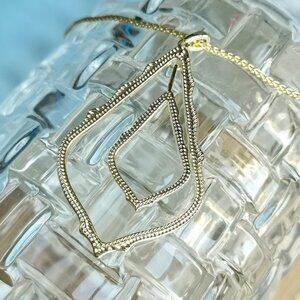 Kendra Scott Long Pendant Necklace - Simon Gold